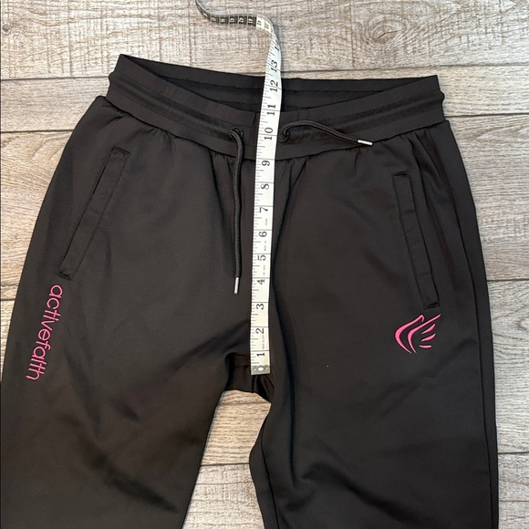 Active Faith Black Joggers Pants for Women - Picture 6 of 8